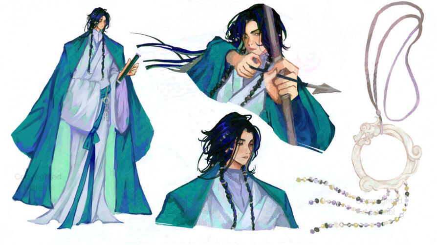 Zhou Yu (Stratagem of Fated Winds) by cappa888